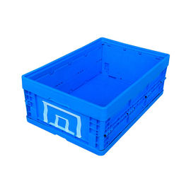 Stabiele Blauwe Opvouwbare Plastic Containers/Plastic Kratten vouwen die