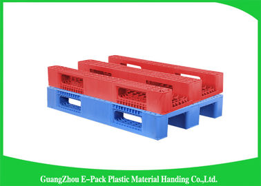 Dubbele Kanten 4 - Manier Stapelbare Plastic Pallets, Plastic Steunbalkenpallets 1200 X 1000mm