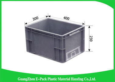 20L stapelbare Plastic Opslagcontainers, Grote Plastic de Ladingscapaciteit 20kg van Opslagdozen
