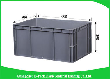 Aangepaste Grote Plastic Opslagcontainers, Pakhuis Stapelbare Plastic Dozen
