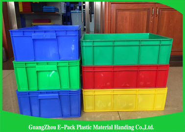 Grote de Capaciteitsruimte die van pakhuis Plastic Stapelbare Containers Vouwbare Vervoer bewaren
