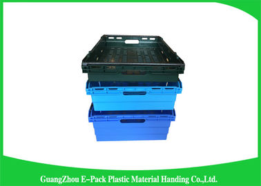 Customzized Mesh Plastic Food Crates met Ergonomische handvatten of handgrepen