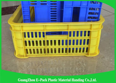 Het de Ranggemak van gezondheidsmesh plastic food crates food slaat het Gemakkelijke Stapelen op