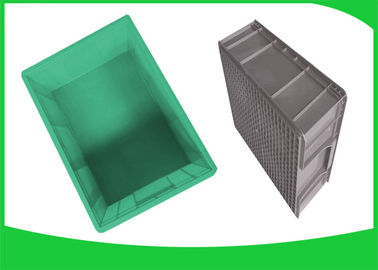 Van de het Vervoeromzet van koude Kettings Plastic Stapelbare Containers pp de Opslag Lange Levensduur