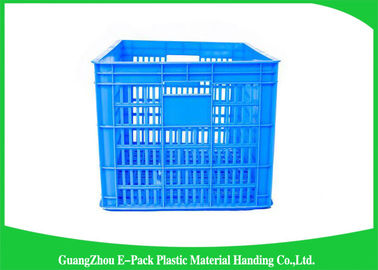 Grote Geluchte Economische Plastic Voedselkratten Rekupereerbaar voor Landbouw 670 * 480 * 420mm