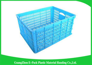 Mesh Vegetablestacking Storage Boxes, Grote Grote Plastic Opvouwbare Verpakkingskratten