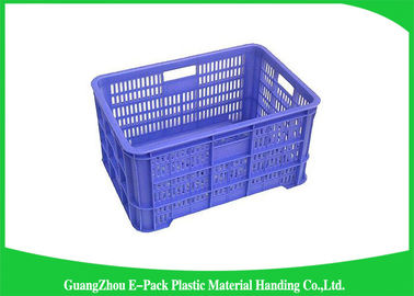 Mesh Vegetablestacking Storage Boxes, Grote Grote Plastic Opvouwbare Verpakkingskratten