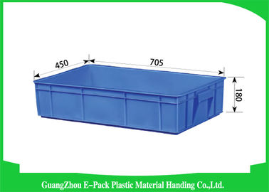 Rentable Bewegende Plastic Rang van het Stapelbare Containersvoedsel 705 * 450 * 180mm