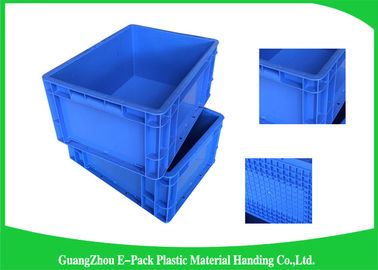 Grote Capaciteits Plastic Stapelbare Containers die Vervoersblauw opslaan