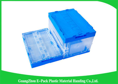 Maagdelijke Opvouwbare Plastic de Opslagdozen van pp met Deksels, Vouwbare Plastic Waterdichte Container