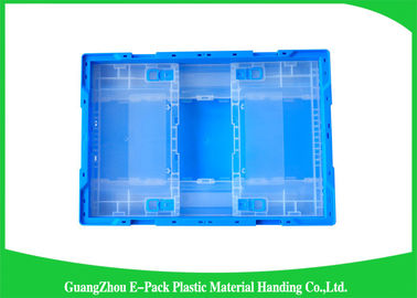 Aangepaste Opvouwbare Plastic die Containerses voor Groente en Vruchten Opslag wordt opgeslagen