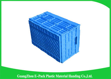 65L verpakkend Opvouwbare Plastic Containers Rekupereerbare Ruimtebesparing 600 * 400 * 105mm