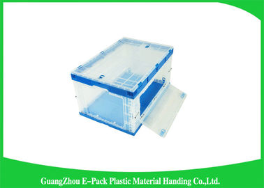 Stapelbare Opvouwbare Vervoer van het Plastic Containersgemak 600 * 400 * 88mm