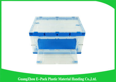 Stapelbare Opvouwbare Vervoer van het Plastic Containersgemak 600 * 400 * 88mm