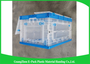 Stapelbare Opvouwbare Vervoer van het Plastic Containersgemak 600 * 400 * 88mm
