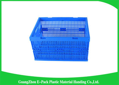 Voedselrang die Plastic Kratten Milieubescherming 600*400*320mm vouwen
