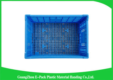 Maagdelijke Zwarte Plastic de Opslagdozen van pp, Rekupereerbare Opvouwbare Plastic Containers