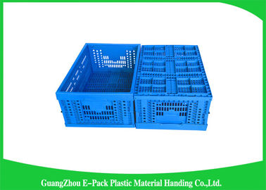 Maagdelijke Zwarte Plastic de Opslagdozen van pp, Rekupereerbare Opvouwbare Plastic Containers