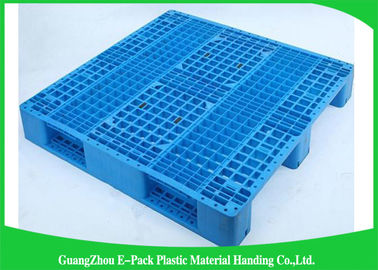 De euro Type Op zwaar werk berekende Plastic Pallets kiezen Gezicht voor het Pakhuis van de Voedselindustrie uit