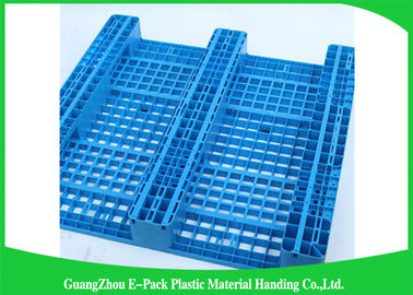 Enige Gezichts Kleine Plastic Pallets met Staal binnen Buizen, Lichte Plicht Mini Plastic Pallets