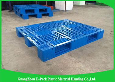 100% maagdelijke HDPE Plastic Euro Geventileerd Pallets Stapelbaar voor Voedselindustrie