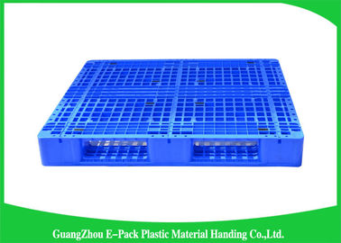 100% maagdelijke HDPE Plastic Euro Geventileerd Pallets Stapelbaar voor Voedselindustrie
