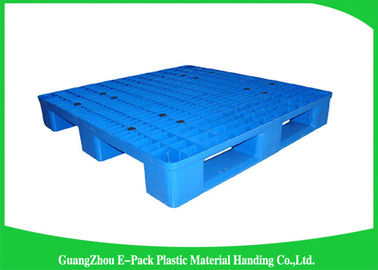 100% maagdelijke HDPE Plastic Euro Geventileerd Pallets Stapelbaar voor Voedselindustrie