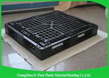 1200 * 1000mm Lichtgewicht Plastic Pallets, Enige Stevige Dek Stapelbare Plastic Pallets