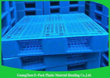 1200 * 1000mm Lichtgewicht Plastic Pallets, Enige Stevige Dek Stapelbare Plastic Pallets