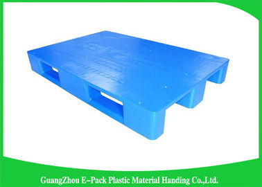 Op zwaar werk berekend Blauw Plastic het Materiaal van de Palletsopslag het Rekken Aangepast Systeem