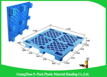 Antislip Industriële HDPE Nestable Plastic Pallets met Duurzaam Stevig Dek