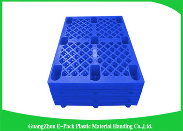 Geventileerde Nestable Plastic Rang van het Palletsvoedsel 1200 * 800 * 140mmWith Negen Voet