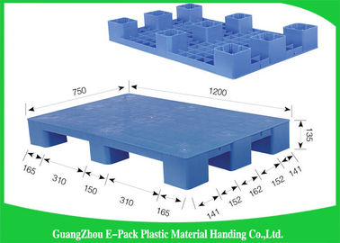 De lichtgewicht Nestable Plastic Pallets kiezen Gezicht uit Negen Voet 100% Gerecycleerd Materiaal