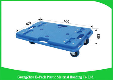 Het stapelbare Meubilair met 4 wielen Dolly, Op zwaar werk berekende Bewegende Dolly For Platform Cart Transport