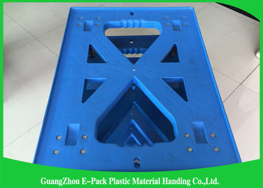 750 * 570 * 175mm het Plastic Dolly Bewegen zich Pallet Op zwaar werk berekende Vierwielige 100% pp