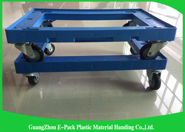 Vouwend zich het Op zwaar werk berekende Bewegen Dolly, Antistatische Plastic Dolly Cart 61q2 * 412 * 145mm