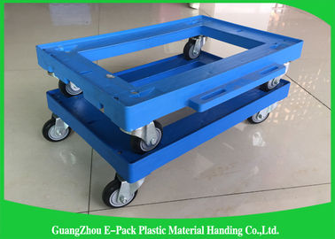Vouwend zich het Op zwaar werk berekende Bewegen Dolly, Antistatische Plastic Dolly Cart 61q2 * 412 * 145mm
