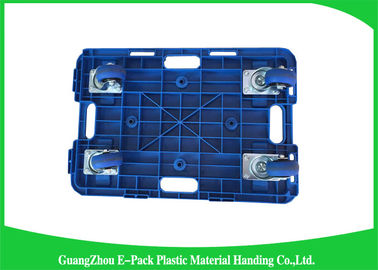 De industriële Grote Ladingscapaciteit Plastic Dolly Cart, Rekupereerbaar Bewegend Materiaal Dolly