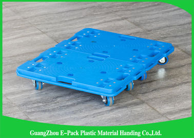 150KG de Kar met 4 wielen Dolly voor Plastic Krat, het Rekupereerbare Op zwaar werk berekende Dolly Bewegen zich