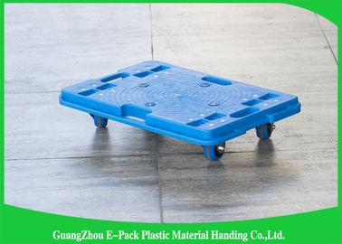 150KG de Kar met 4 wielen Dolly voor Plastic Krat, het Rekupereerbare Op zwaar werk berekende Dolly Bewegen zich