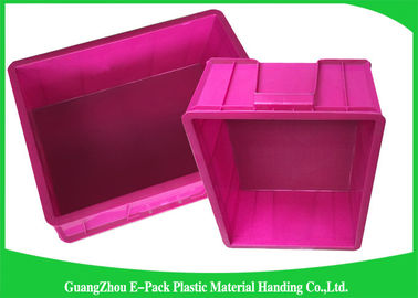 Mini Load Euro Containers With-Deksels, Standaardplastiek die Dozenpp Materialen stapelen