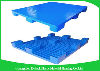 Nestable Plastic Pallets 9 de Benenuitvoer Blauwe 1200 * 1000mm van de Economicalading