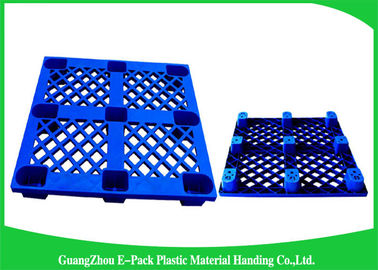 Nestable Plastic Pallets 9 de Benenuitvoer Blauwe 1200 * 1000mm van de Economicalading
