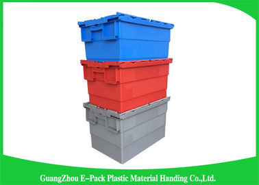 Industriële Dekselcontainers Plastiek In bijlage, 600*400mm Geassorteerde Hoogte