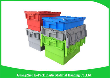 Industriële Dekselcontainers Plastiek In bijlage, 600*400mm Geassorteerde Hoogte