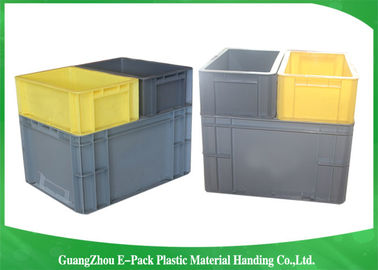 De Plastic Logistische Euro die van pp Containers voor Voedselkleren Auto stapelen Medische 21.2L