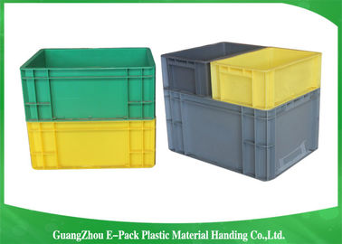 De Plastic Logistische Euro die van pp Containers voor Voedselkleren Auto stapelen Medische 21.2L