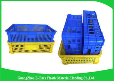 50.4L HDPE Plastic Voedselkratten/stapelbare plastic de opslagbakken van het krasbewijs