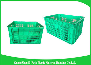 50.4L HDPE Plastic Voedselkratten/stapelbare plastic de opslagbakken van het krasbewijs