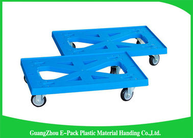 150kg het duurzame Op zwaar werk berekende Plastic Bewegen zich Dolly, Logistiek Vierwielig Karretje